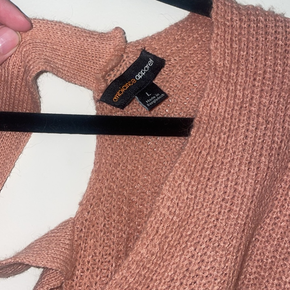 Pink Tunic Sweater - Picture 2 of 3